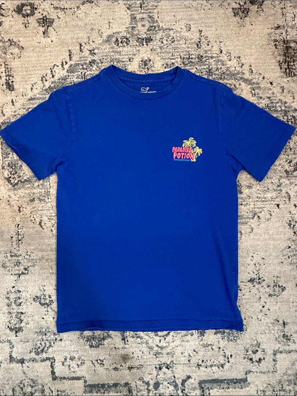 Vineyard Vines Royal Blue 'Paradise Potion' Tee